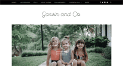 Desktop Screenshot of garvinandco.com